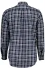 Blue Cotton Men Shirt sold by Louxly
