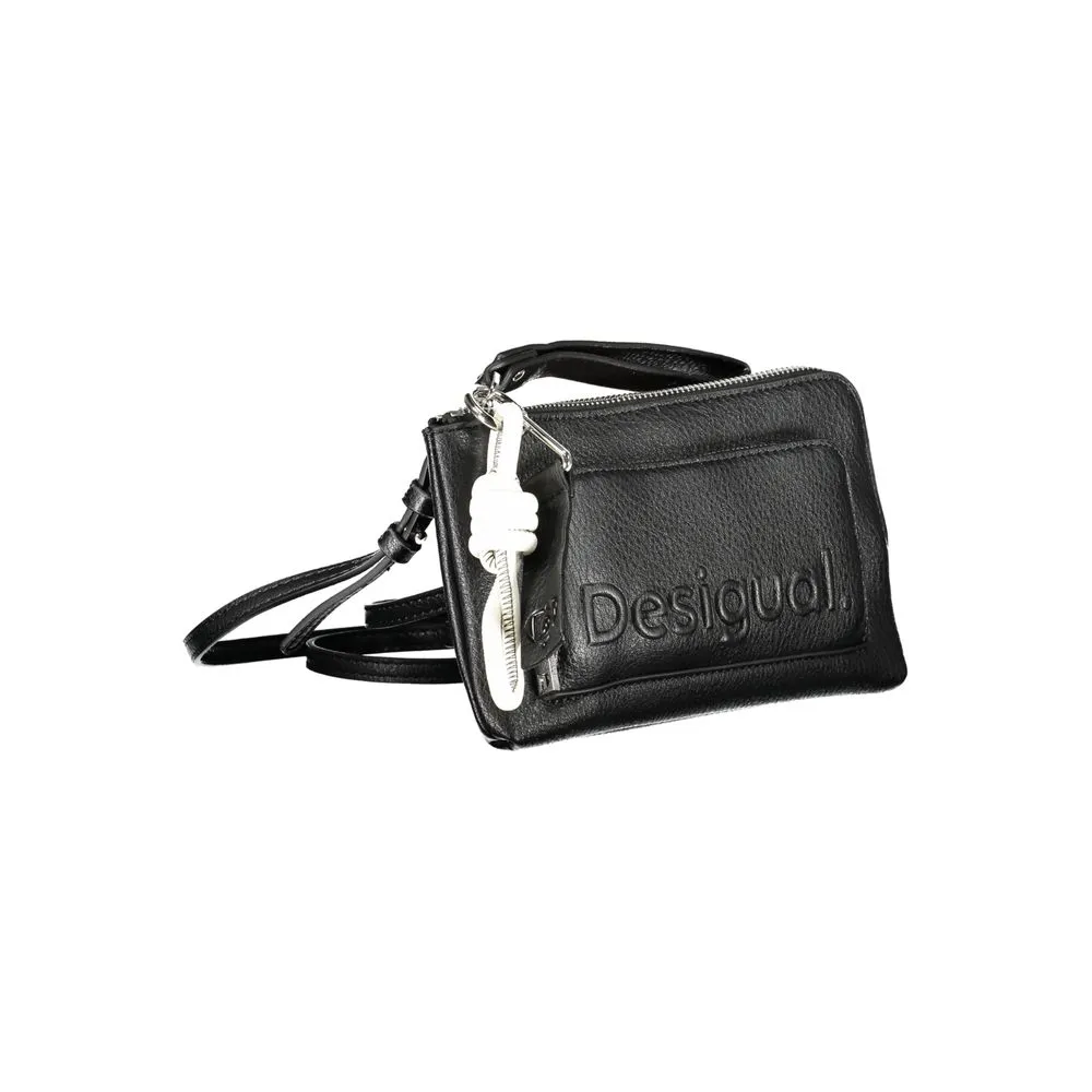 Black Polyethylene Handbag sold by Louxly product image thumbnail 3