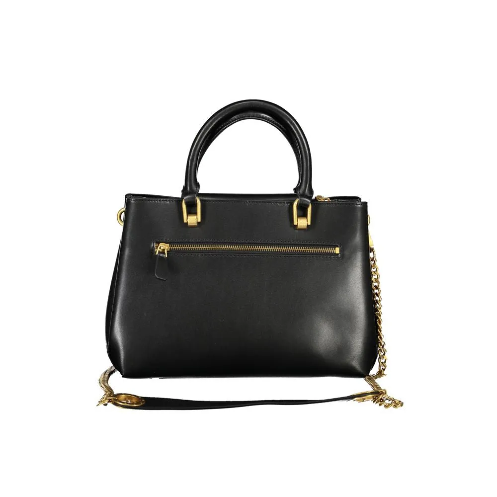 Black Polyethylene Handbag sold by Louxly product image thumbnail 2
