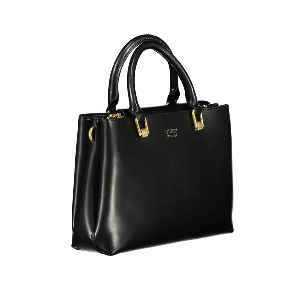 Black Polyethylene Handbag sold by Louxly product image thumbnail 3