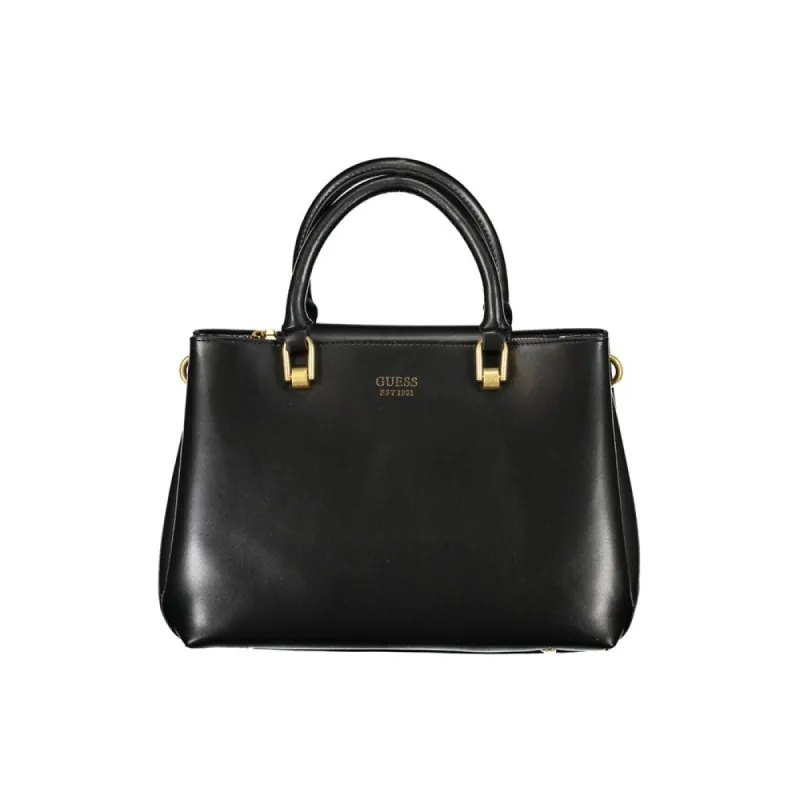 Black Polyethylene Handbag sold by Louxly