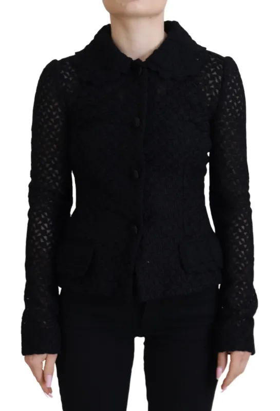 Dolce & Gabbana Dolce&Gabbana Anthracite grey tweed double