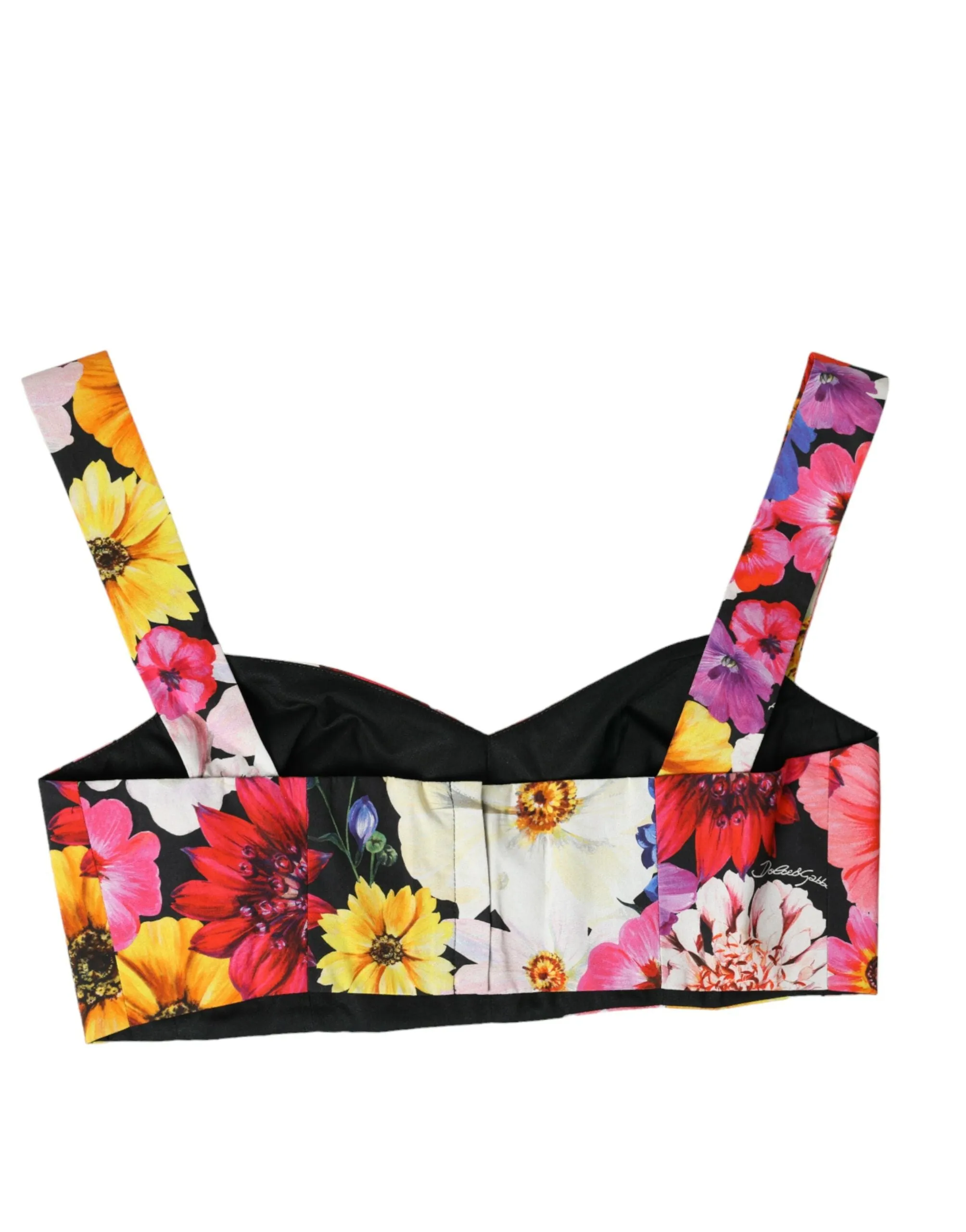 Exquisite Floral Bustier Crop Top sold by Louxly product image thumbnail 3