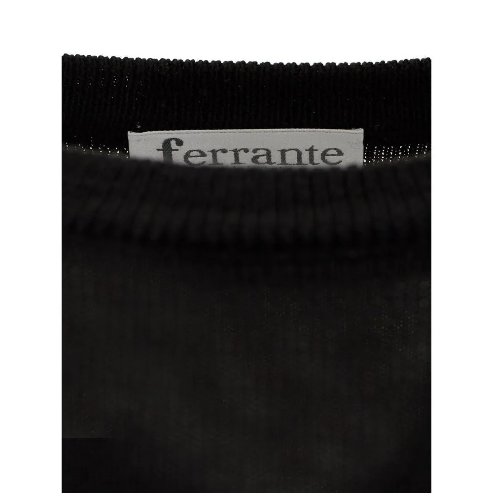 Elegant Black Wool Sweater for Men sold by Louxly product image thumbnail 3