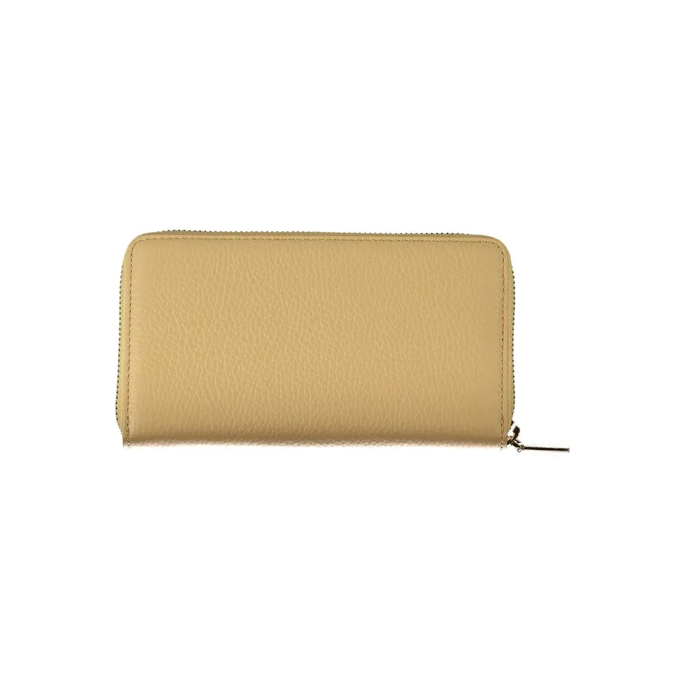 Beige Leather Wallet sold by Louxly product image thumbnail 2