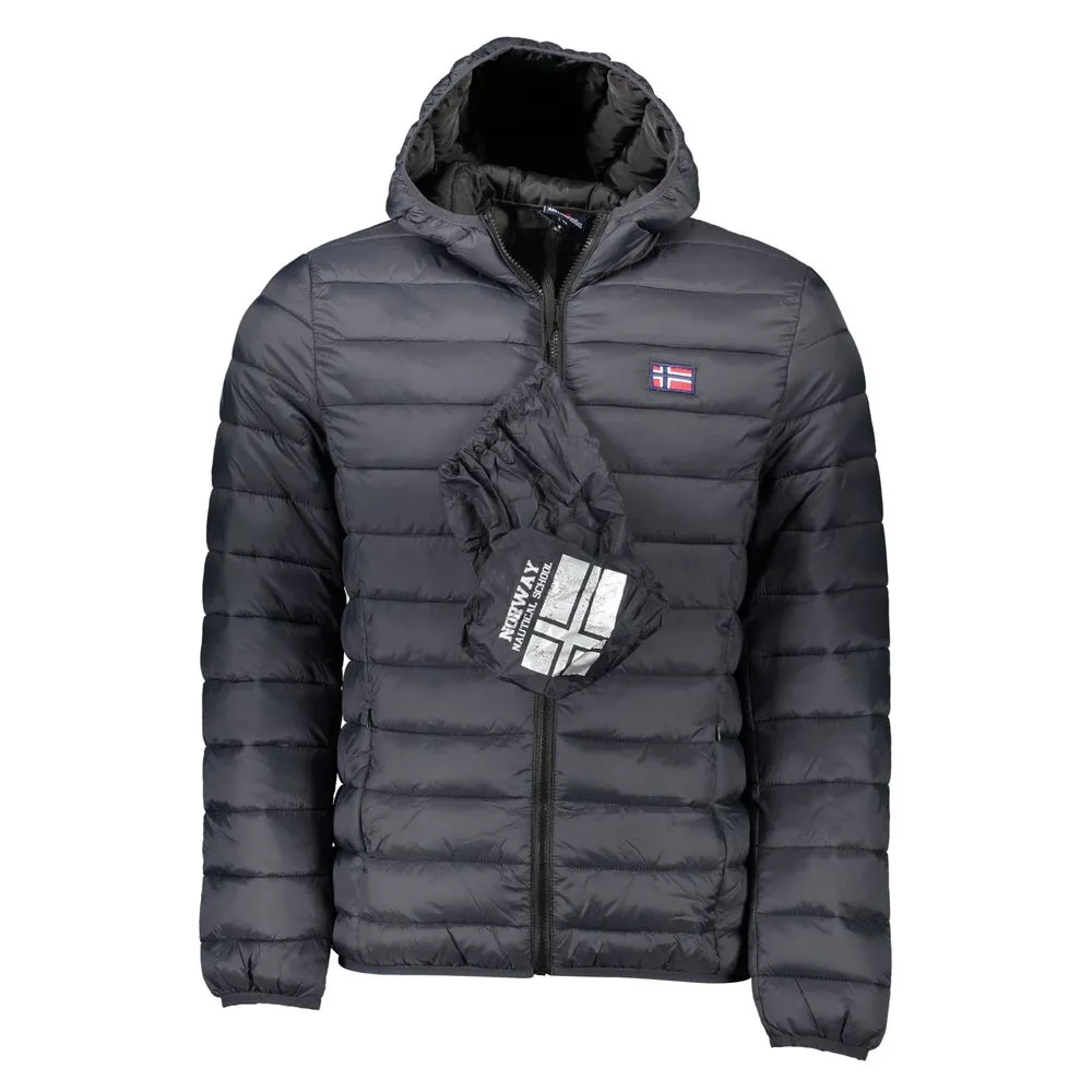 Black Polyamide Men Jacket sold by Louxly product image thumbnail 3