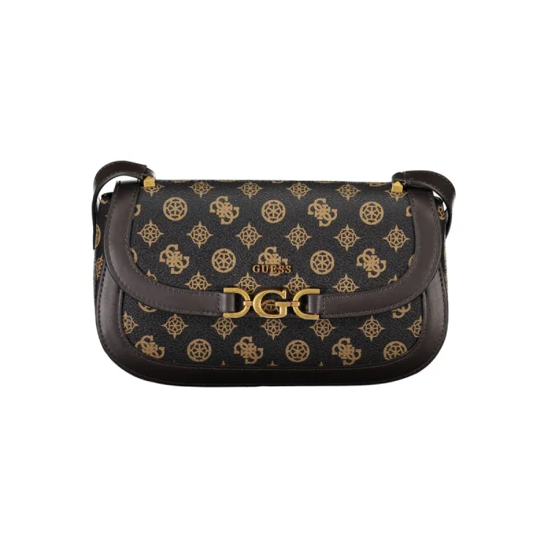 Brown Polyethylene Handbag sold by Louxly