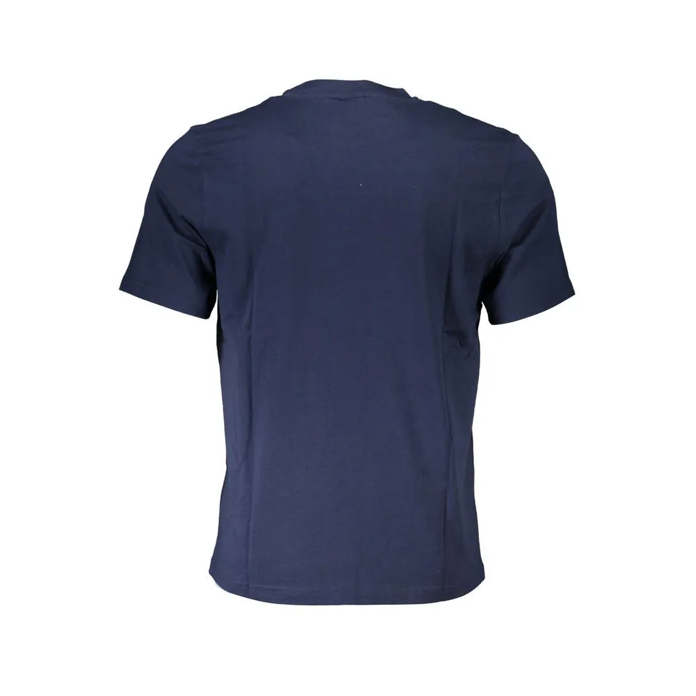 Blue Cotton T-Shirt sold by Louxly product image thumbnail 2
