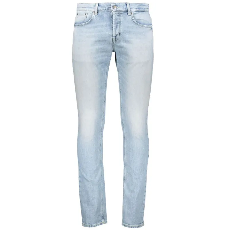 Brighton Light Blue Stitched Jeans sold by Louxly