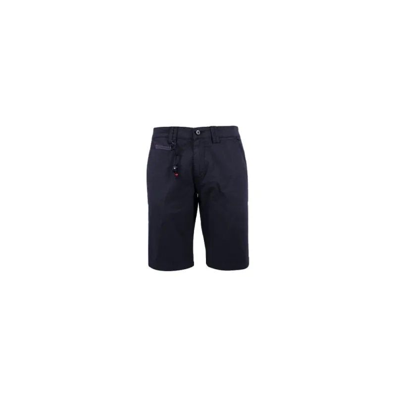 Chic Blue Cotton Bermuda Shorts for Men sold by Louxly