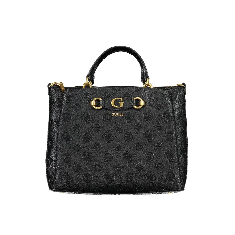 Black Polyethylene Handbag sold by Louxly