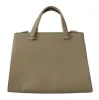 Enchanting Sage Green Leather Tote sold by Louxly