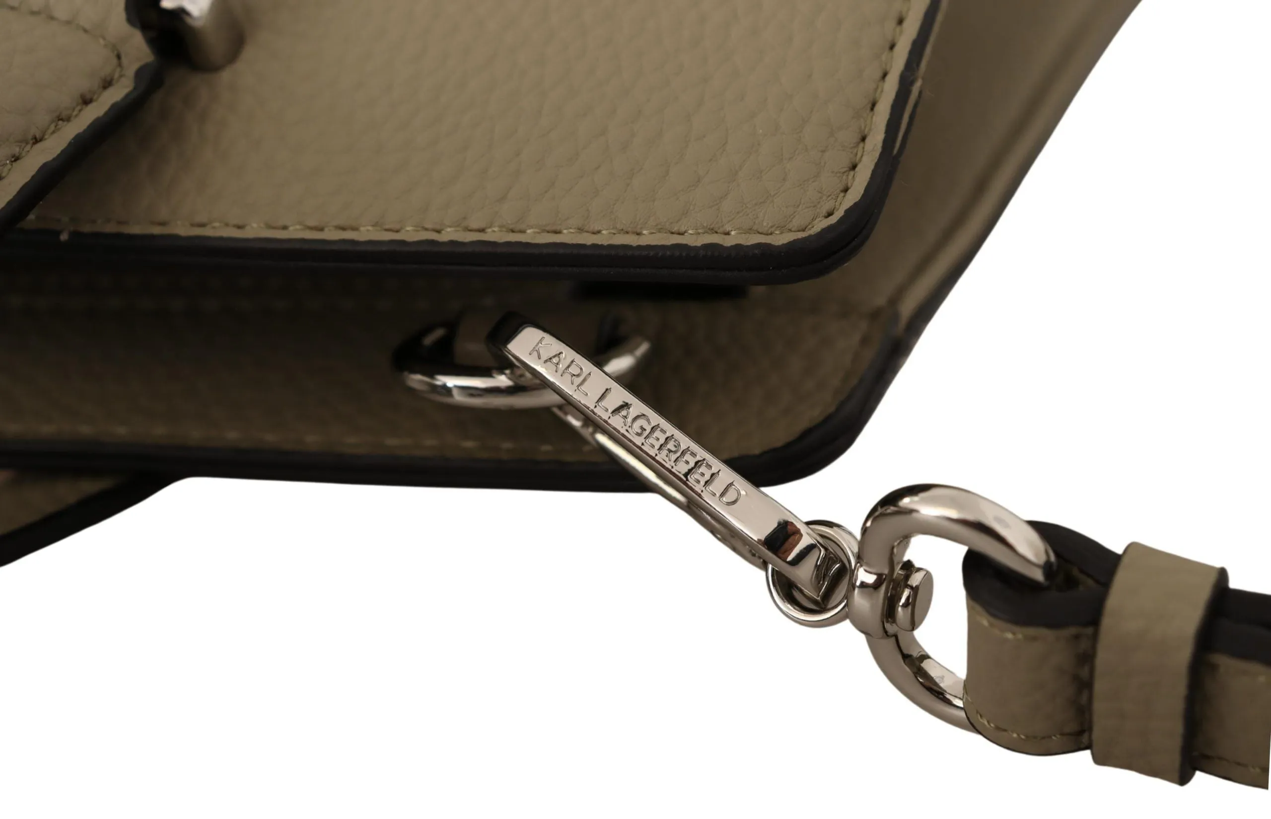 Enchanting Sage Green Leather Tote sold by Louxly product image thumbnail 4