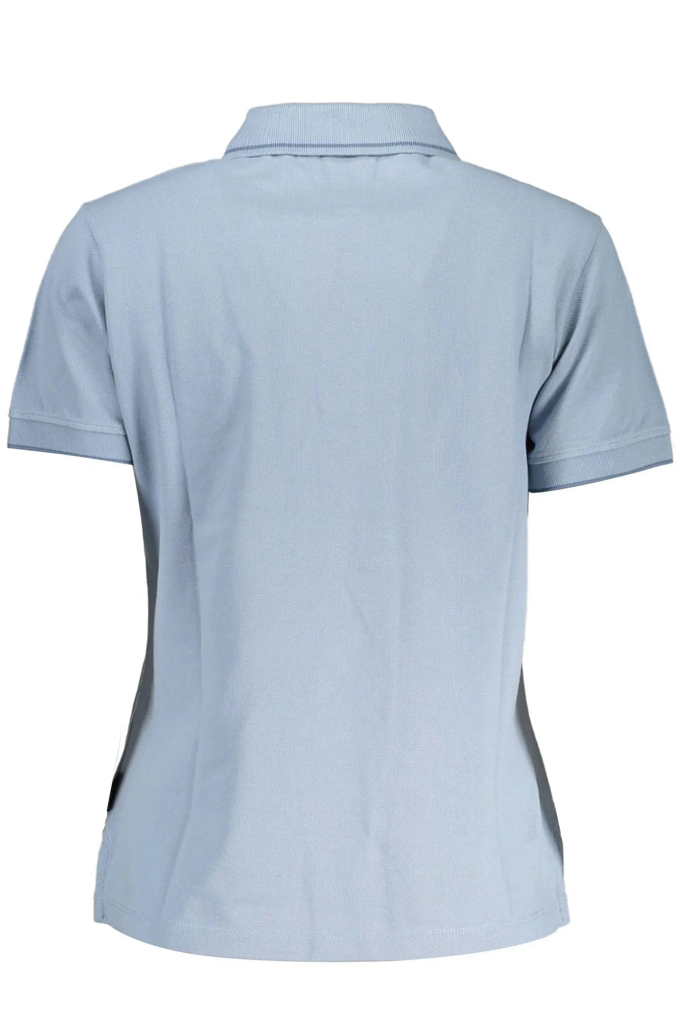 Chic Light Blue Short-Sleeved Polo sold by Louxly product image thumbnail 2