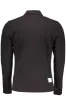Black Cotton Men Polo Shirt sold by Louxly