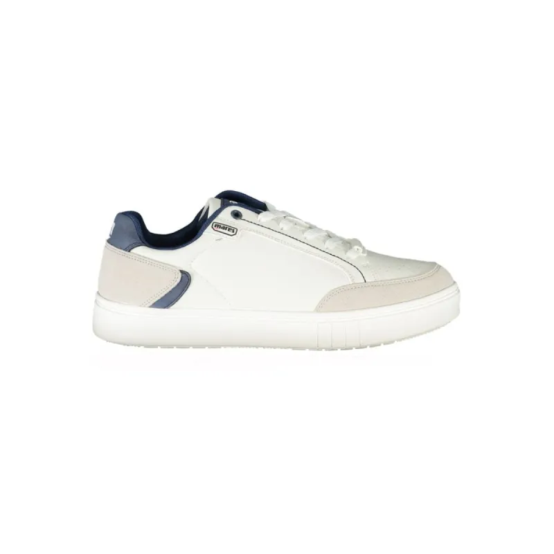 White Polyester Sneaker sold by Louxly