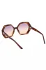 Brown Injected Plastic Women Sunglasses sold by Louxly