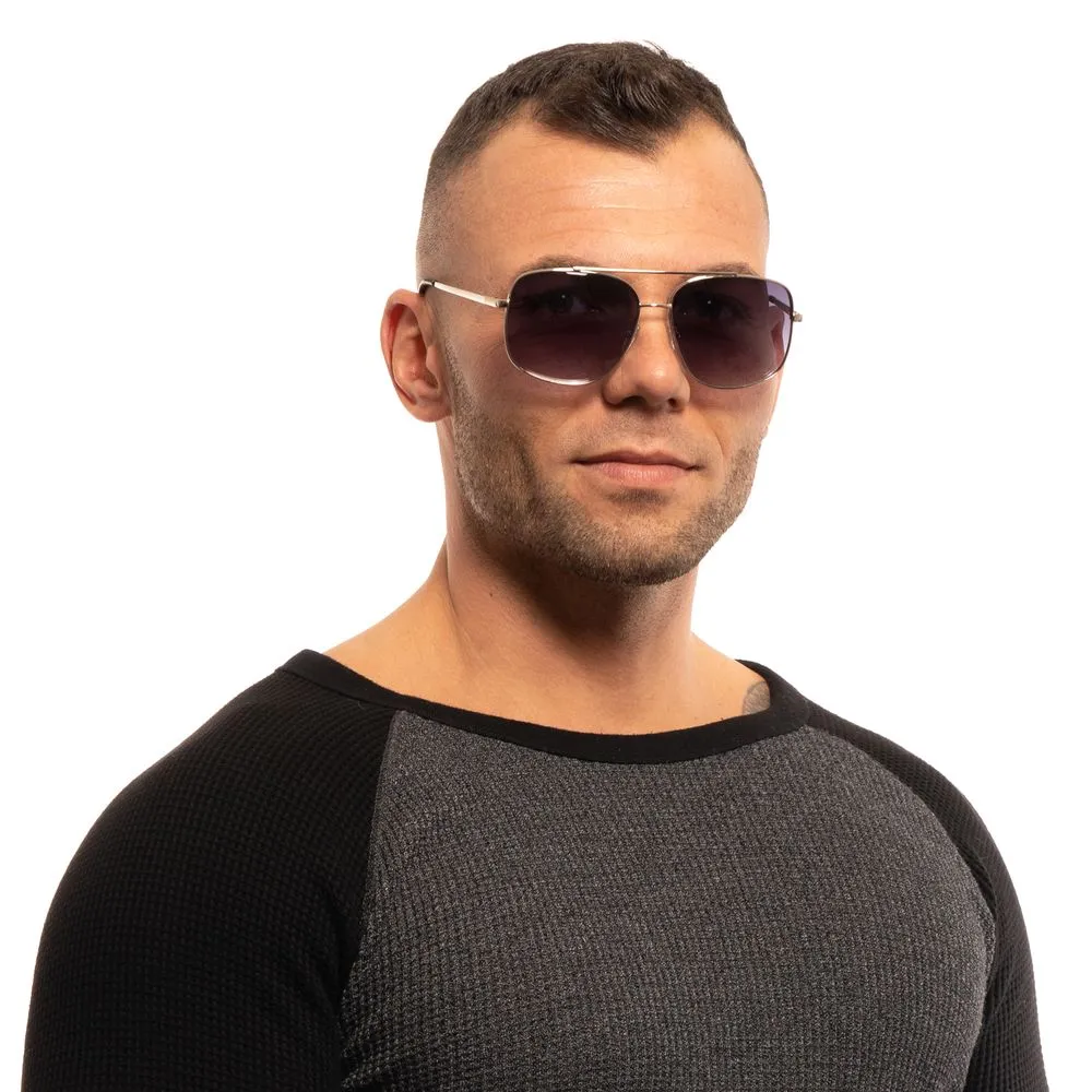 Silver Men Sunglasses sold by Louxly product image thumbnail 4