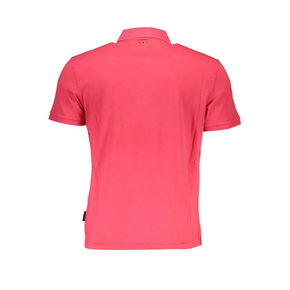 Pink Cotton Polo Shirt sold by Louxly product image thumbnail 2