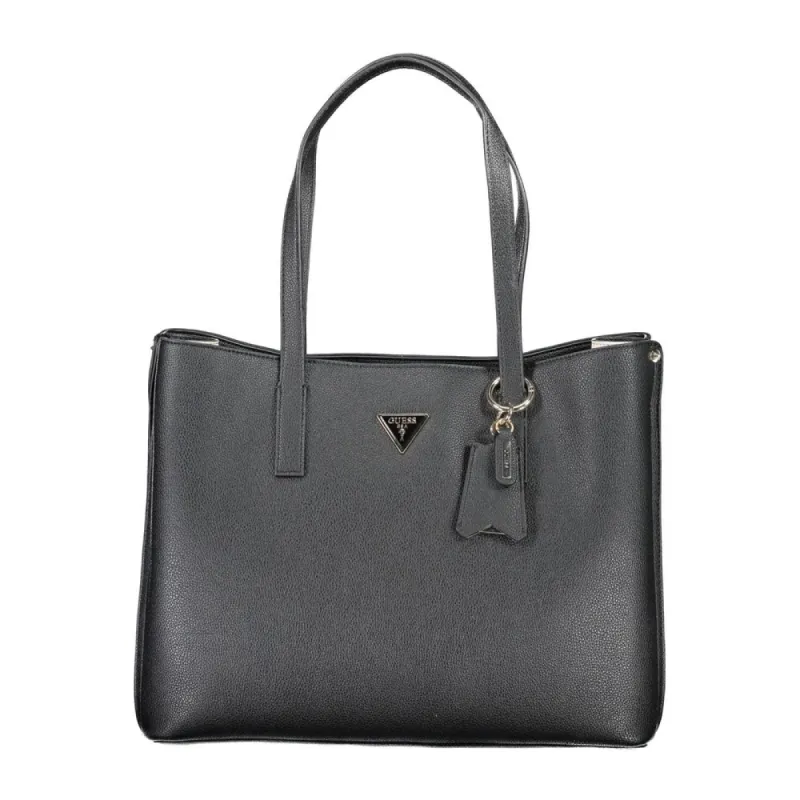 Black Polyethylene Handbag sold by Louxly