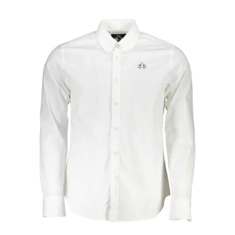 Elegant Slim Fit Long Sleeve Men's Shirt sold by Louxly