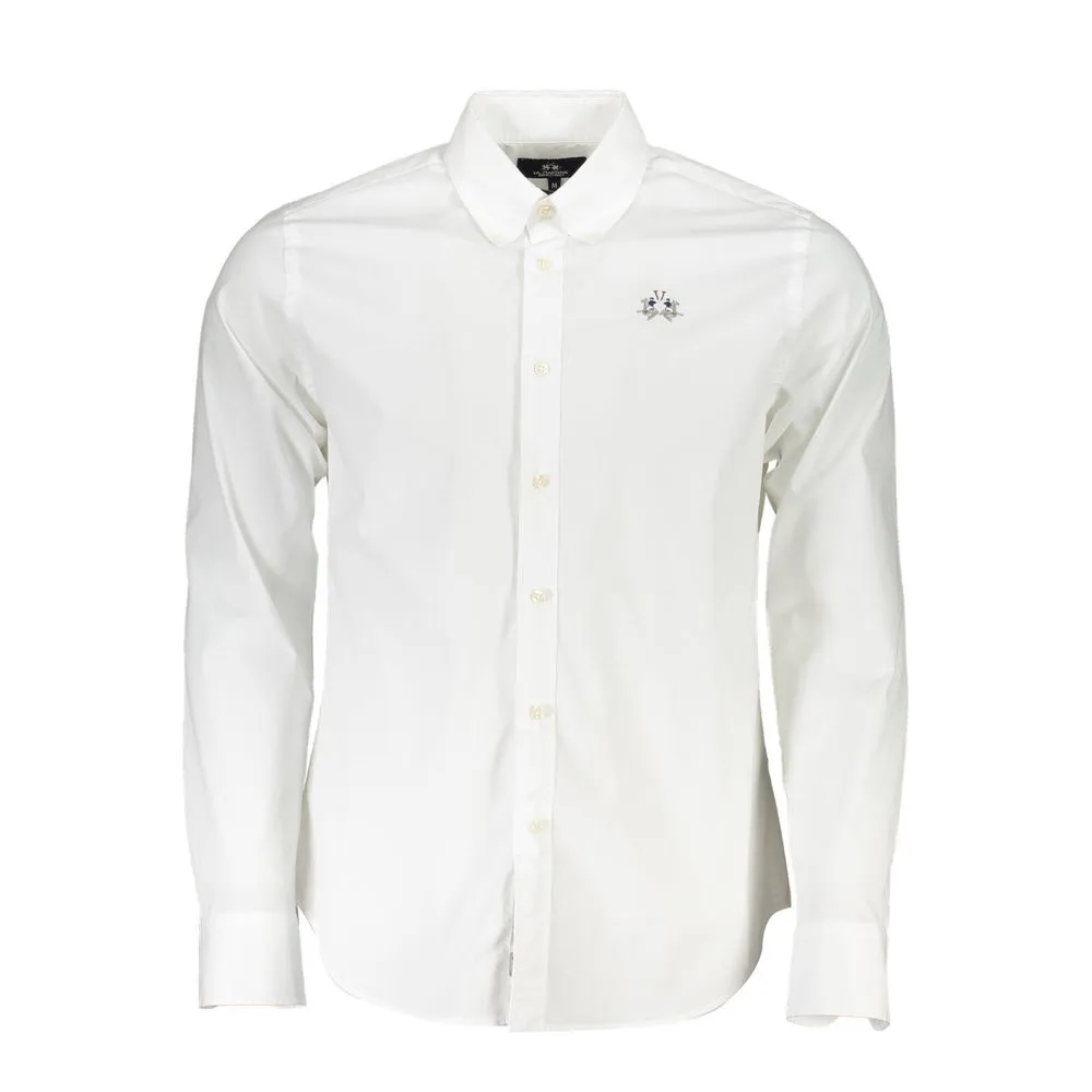Elegant Slim Fit Long Sleeve Men's Shirt sold by Louxly