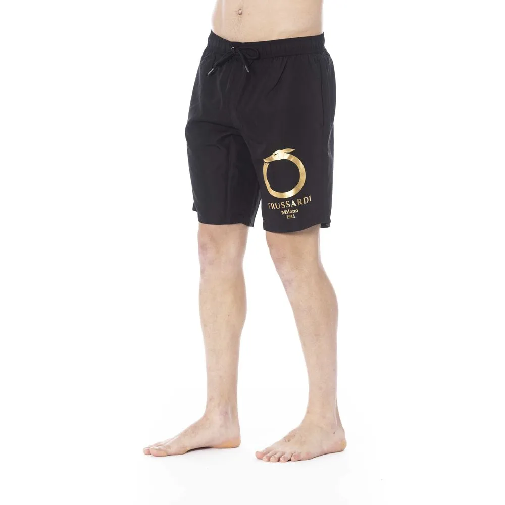 Black Polyester Swimwear sold by Louxly product image thumbnail 2