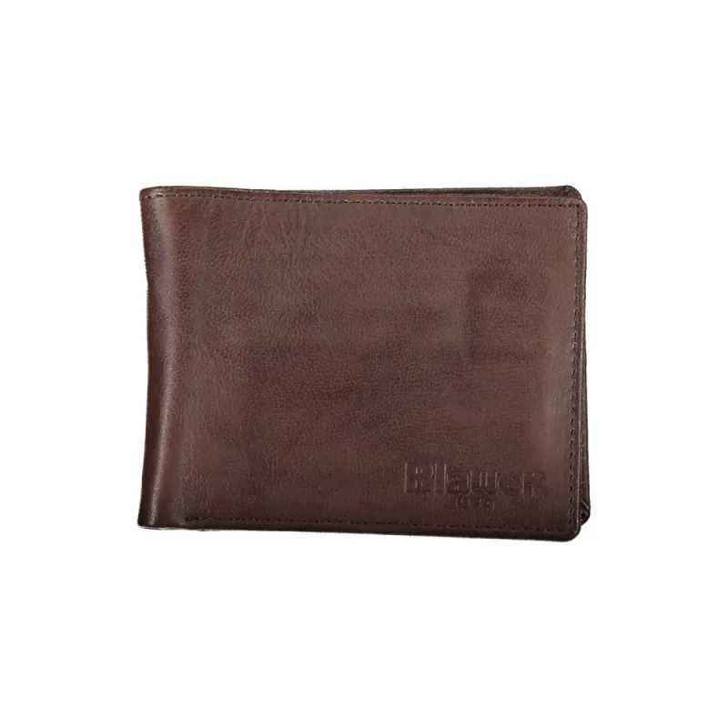 Elegant Dual Compartment Leather Wallet sold by Louxly