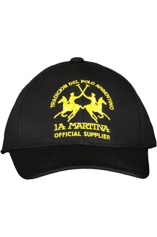 Black Cotton Men Cap sold by Louxly