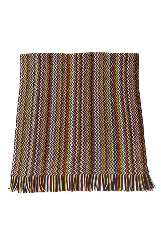 Multicolor Wool Men Scarf sold by Louxly