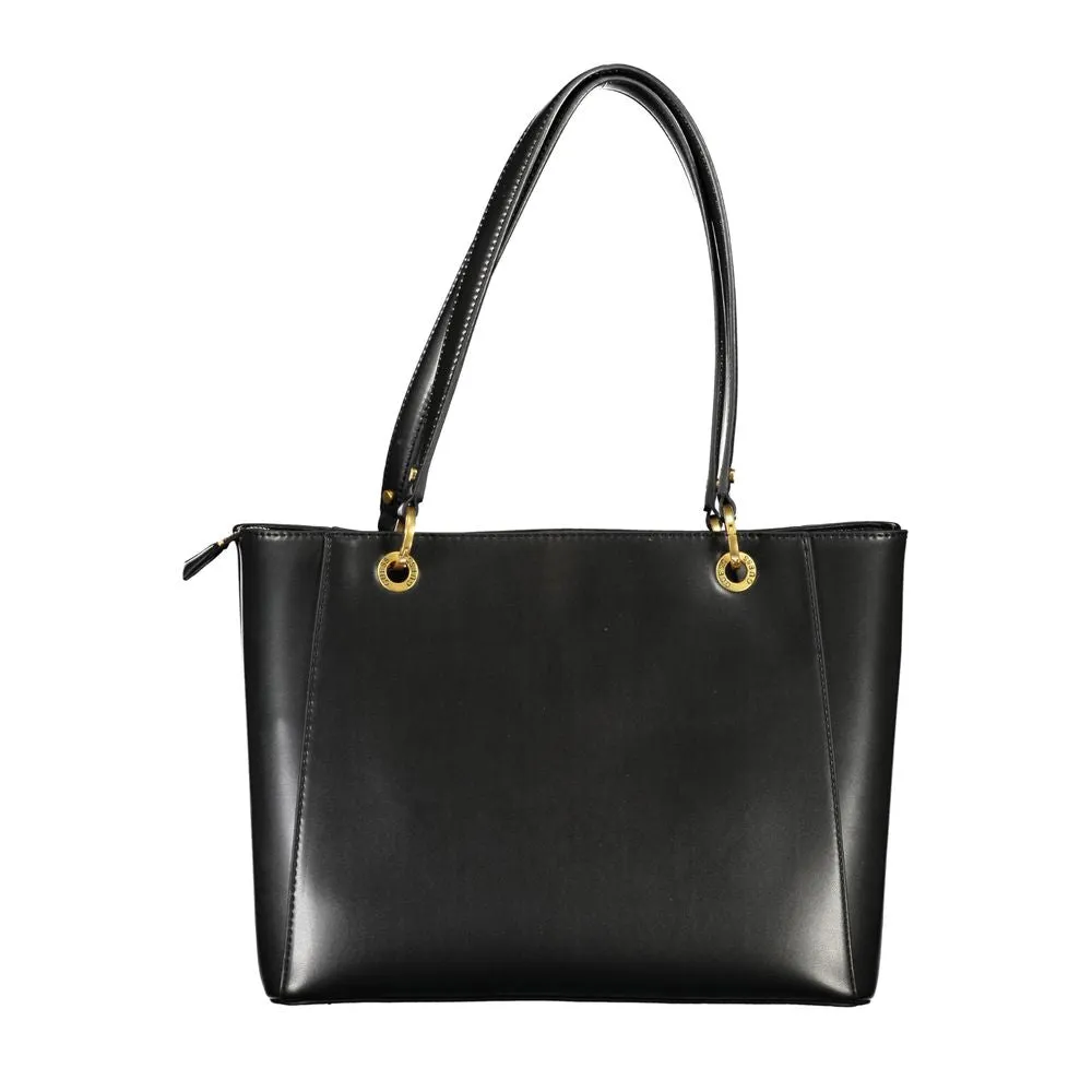 Black Polyethylene Handbag sold by Louxly product image thumbnail 2