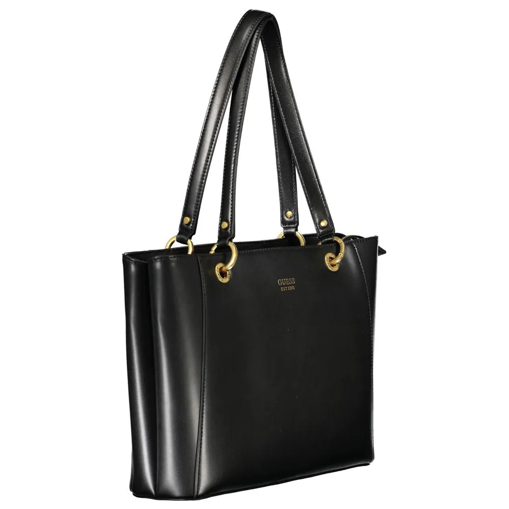 Black Polyethylene Handbag sold by Louxly product image thumbnail 3