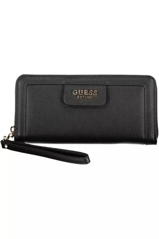 Black Polyethylene Women Wallet sold by Louxly