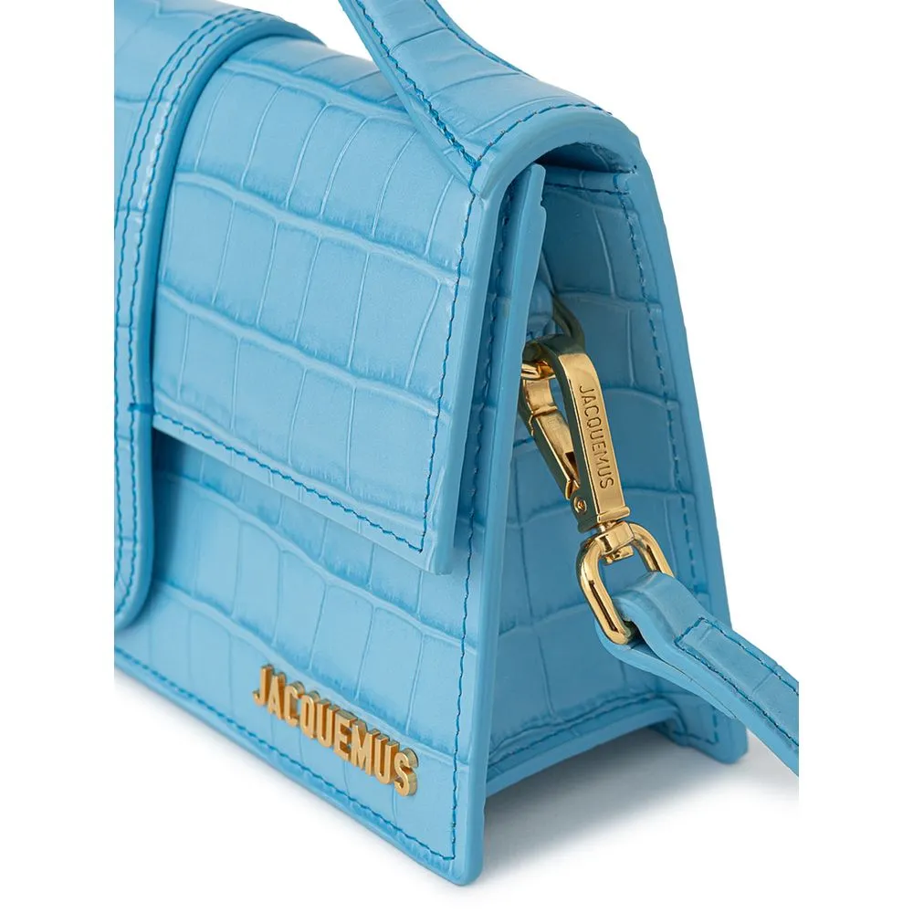 Light Blue Leather Handbag sold by Louxly product image thumbnail 4