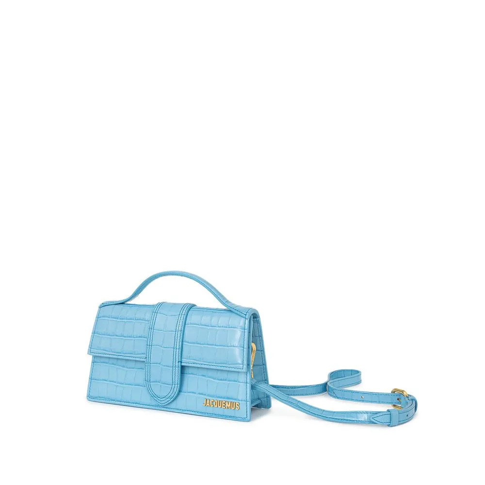 Light Blue Leather Handbag sold by Louxly product image thumbnail 3