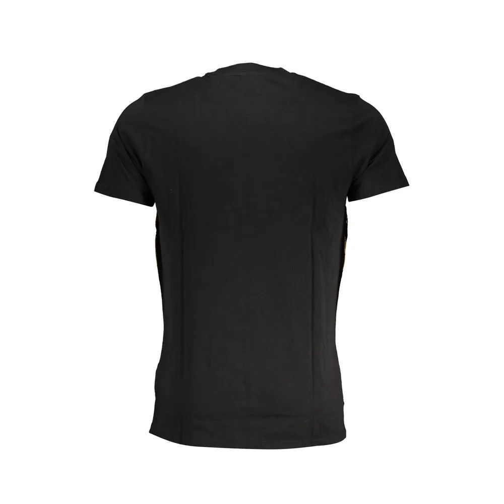 Black Cotton T-Shirt sold by Louxly product image thumbnail 2