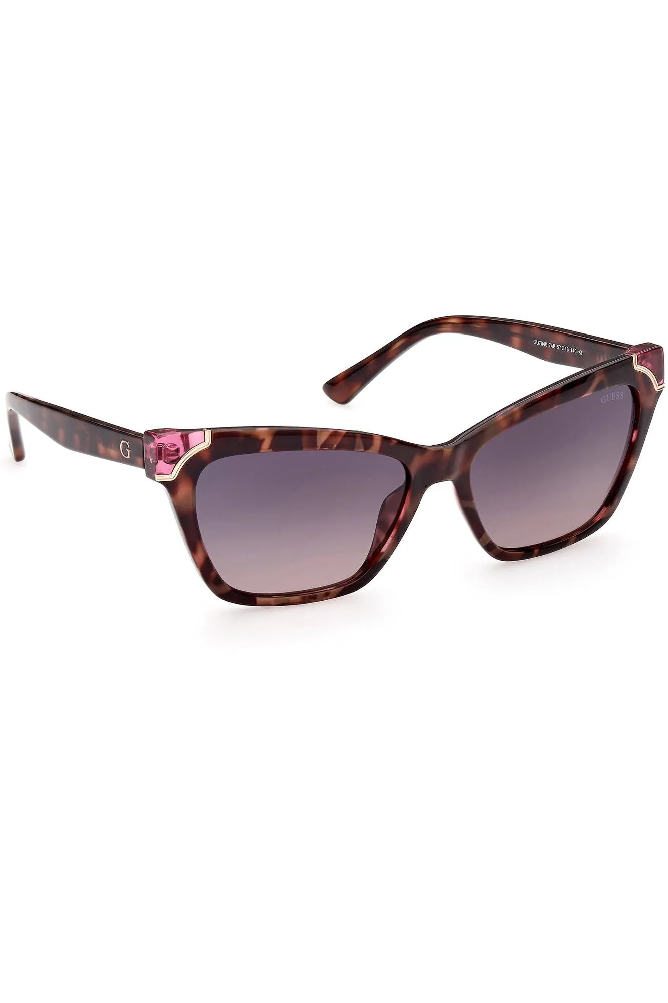 Brown Injected Women Sunglass sold by Louxly
