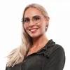Gray Women Optical Frames sold by Louxly