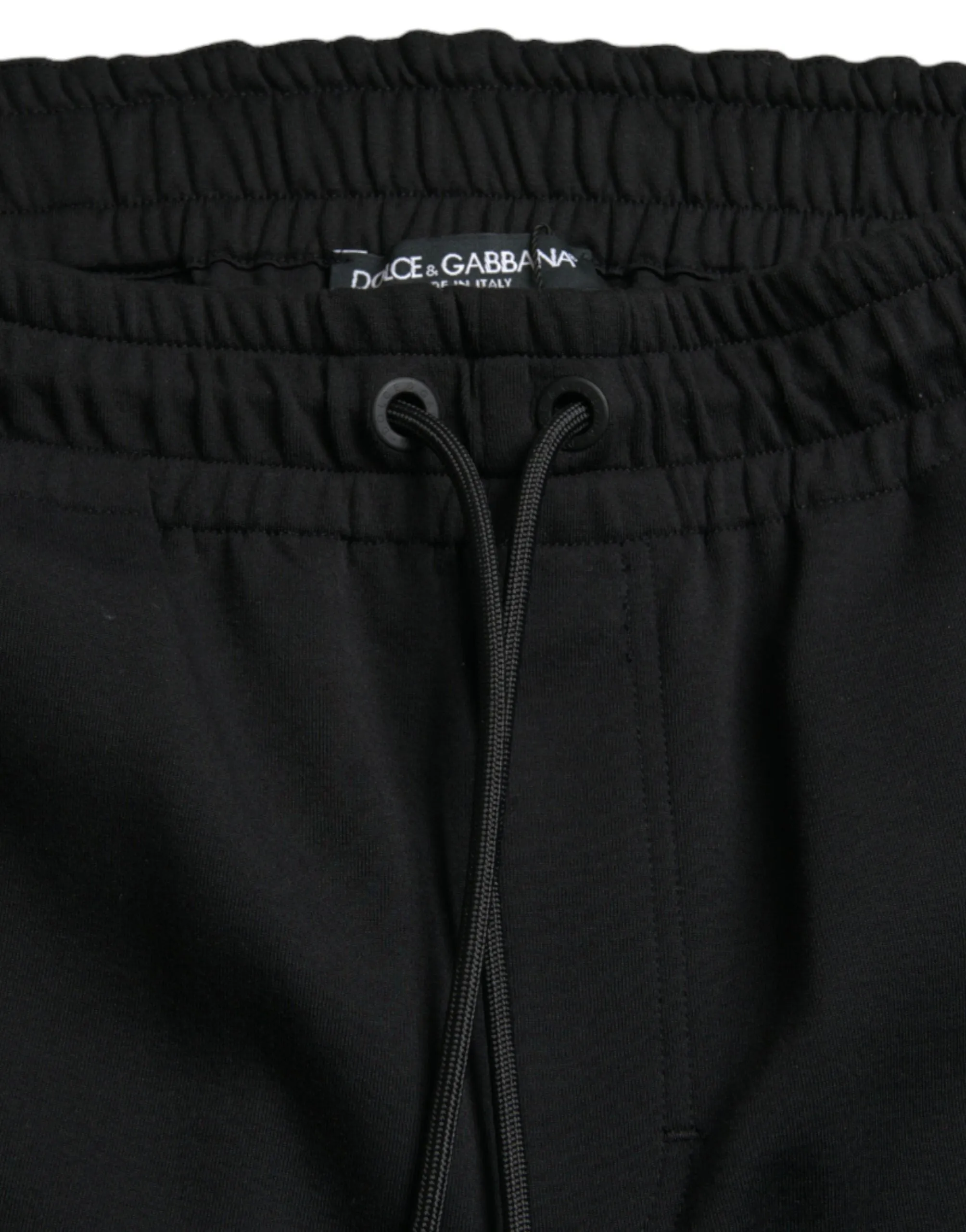 Elegant Black Jogger Pants - Cotton & Nylon Blend sold by Louxly product image thumbnail 5