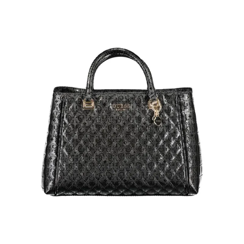 Black Polyethylene Handbag sold by Louxly