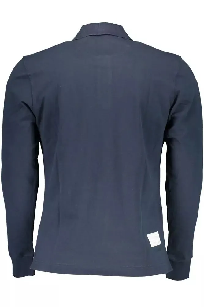 Blue Cotton Mens Polo Shirt sold by Louxly product image thumbnail 2
