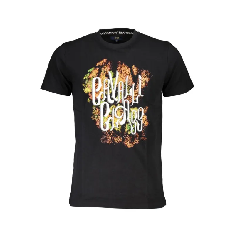 Black Cotton T-Shirt sold by Louxly
