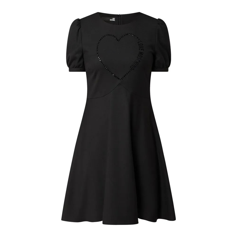 Black Polyester Women Dress sold by Louxly product image thumbnail 5
