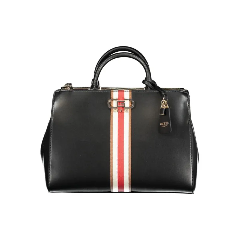 Black Polyethylene Handbag sold by Louxly