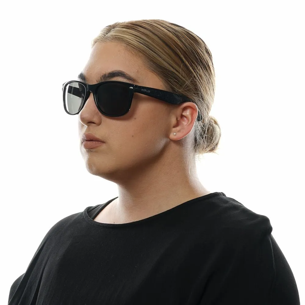 Black Unisex Sunglasses sold by Louxly product image thumbnail 4