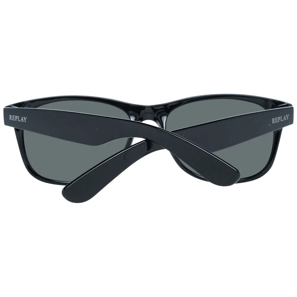 Black Unisex Sunglasses sold by Louxly product image thumbnail 3