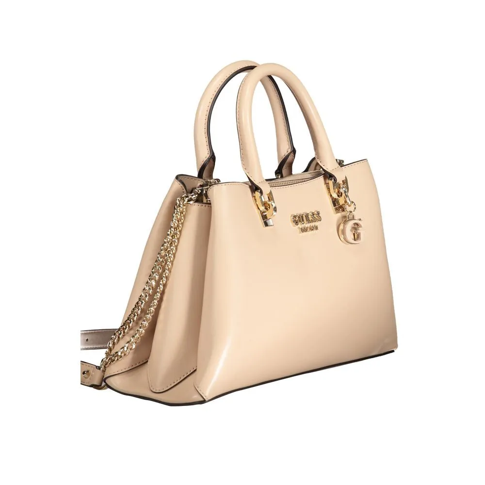 Beige Polyethylene Handbag sold by Louxly product image thumbnail 3