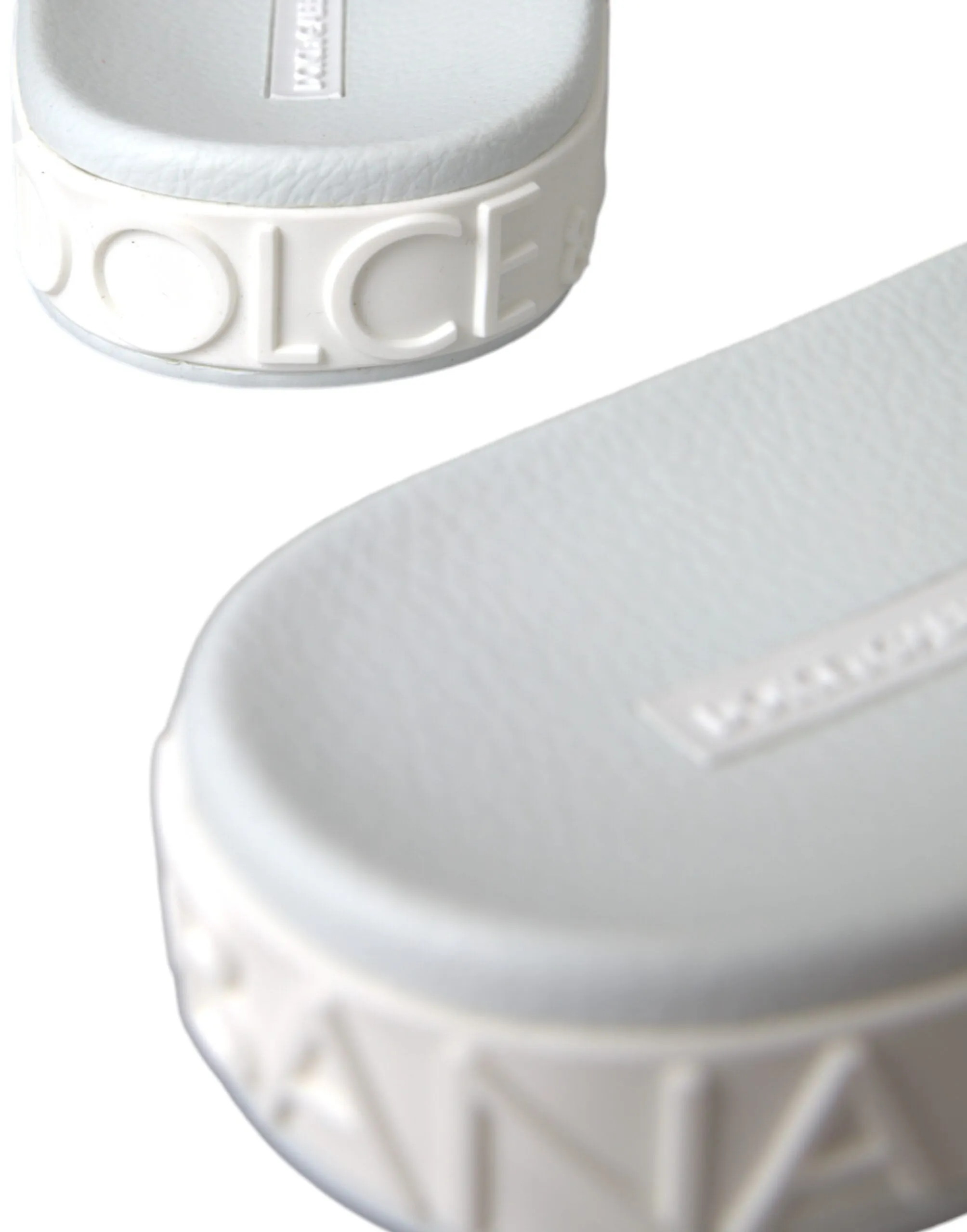 White Rubber Slides Sandals Beachwear Shoes sold by Louxly product image thumbnail 5