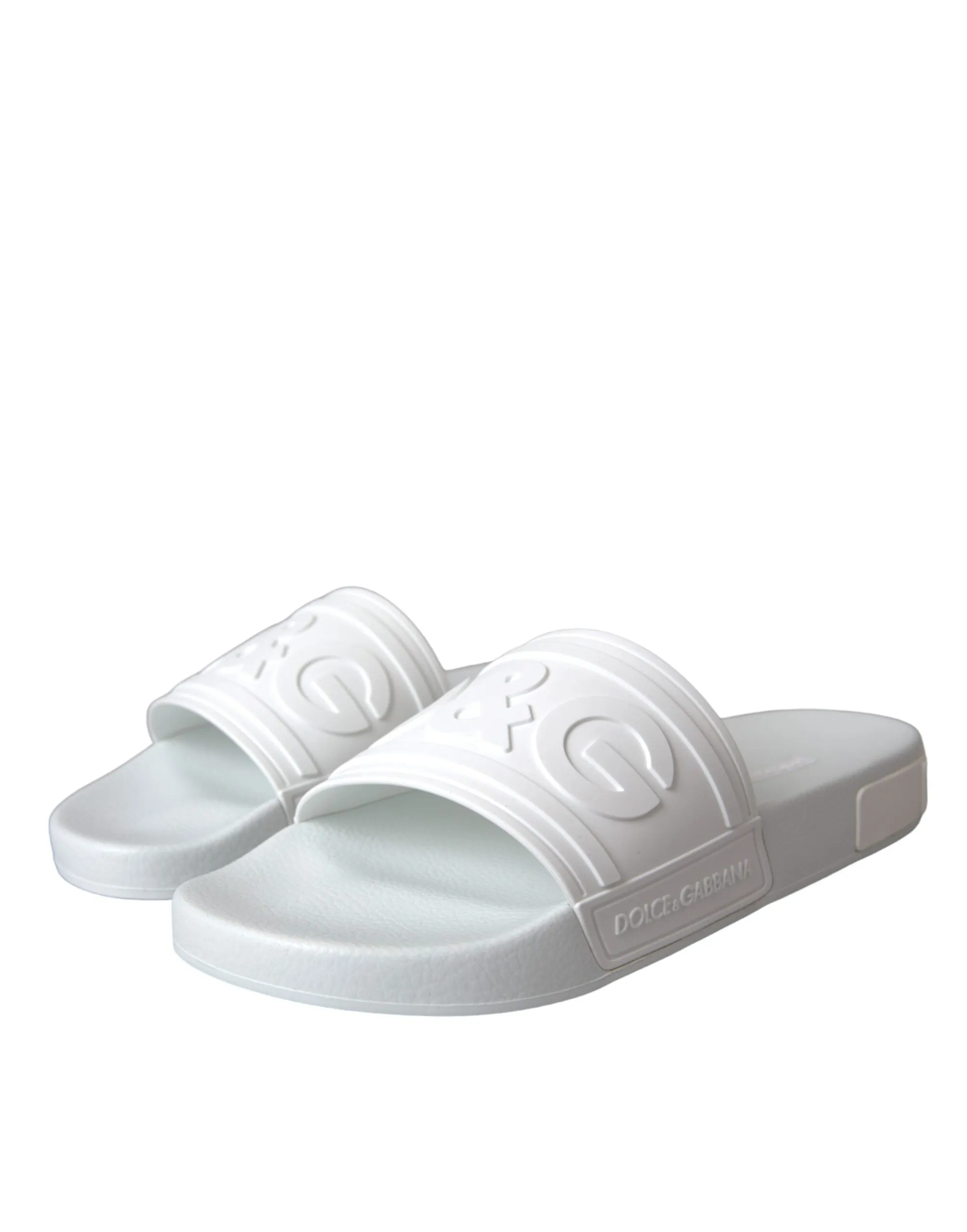 White Rubber Slides Sandals Beachwear Shoes sold by Louxly product image thumbnail 3