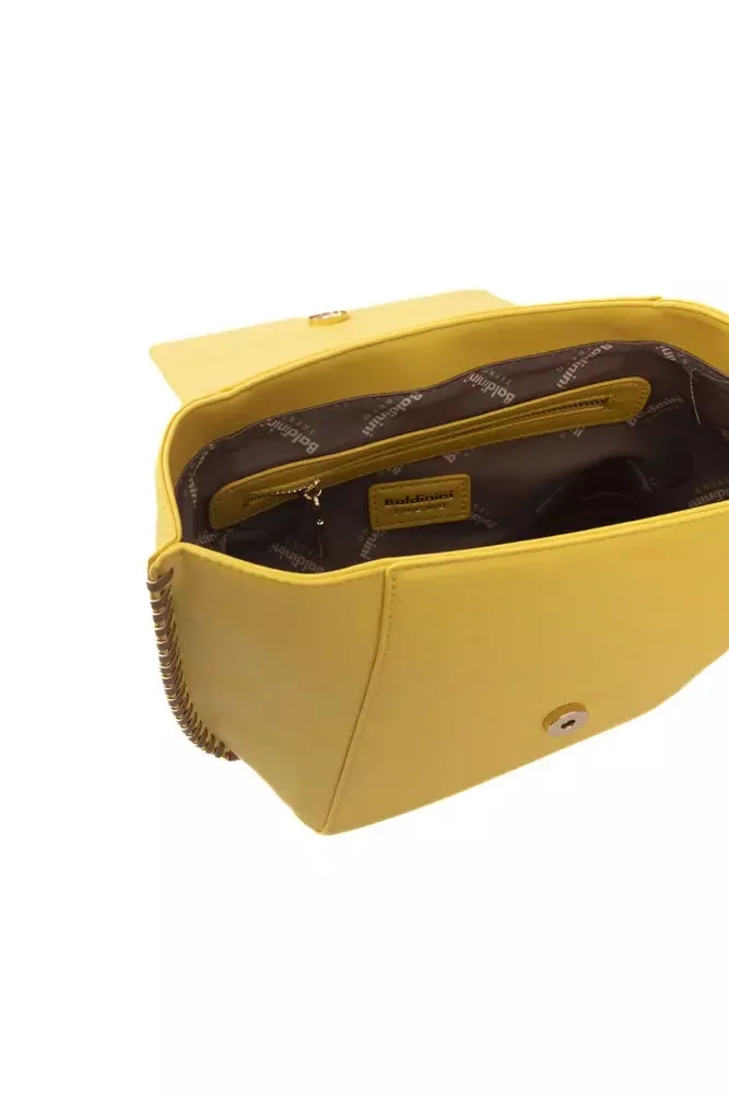 Yellow Polyurethane Women Crossbody sold by Louxly product image thumbnail 5